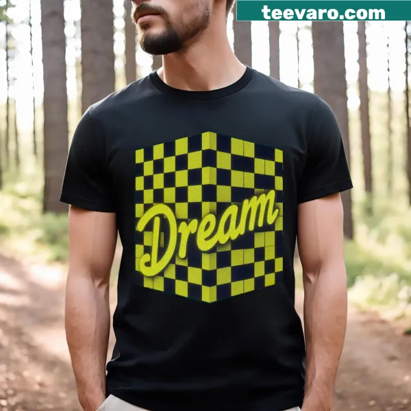 Illustration of a dream cube on a T-shirt symbolizing creativity