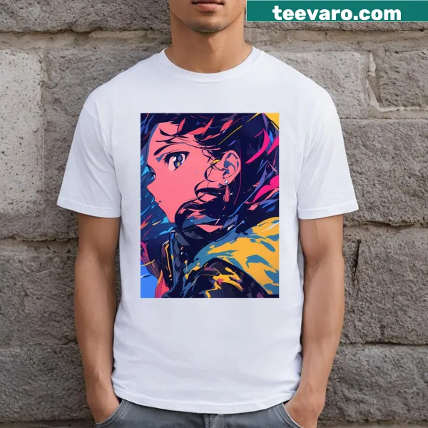 Creative t-shirt featuring a graphic of Electric Dreams