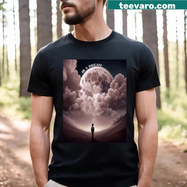 Whimsical dream-themed T-shirt with enchanting imagery