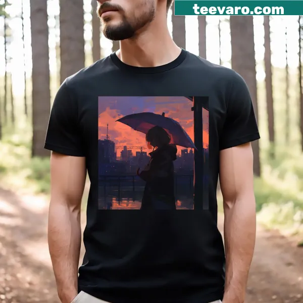 Minimalist graphic tee with Quiet Despair slogan