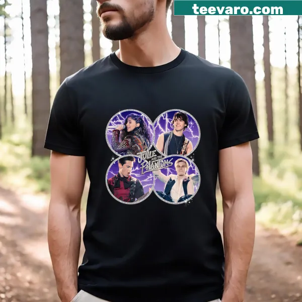 Clever graphic design t-shirt merging design and photography ideas.