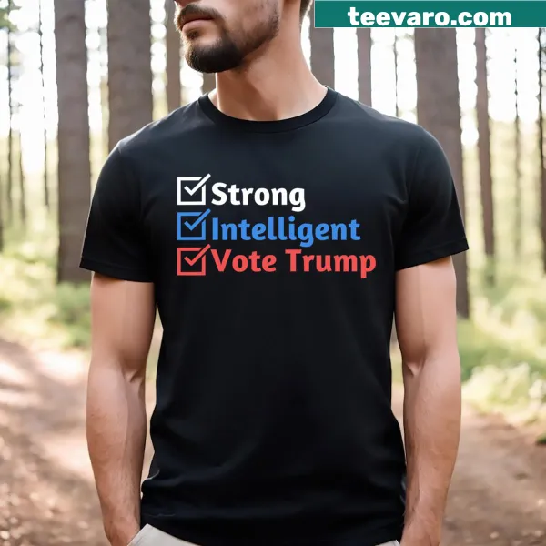 Empowering MAGA checklist T-shirt for women