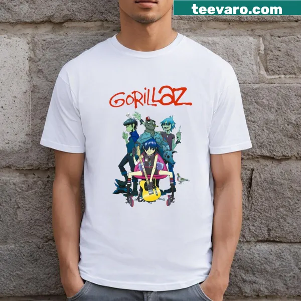 Playful T-shirt featuring the phrase '2d Music' in typography.