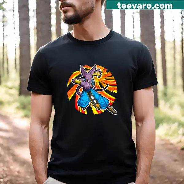 Graphic tee featuring Bills God Of Destruction design for sports fans