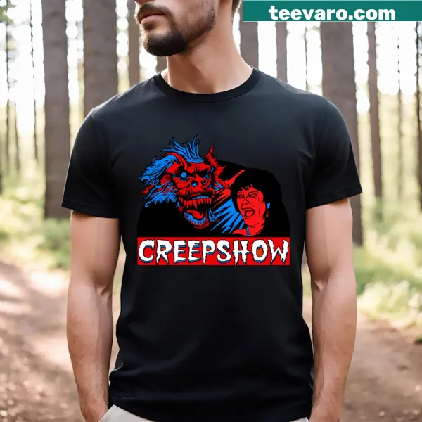 Creepshow T-shirt featuring iconic horror imagery