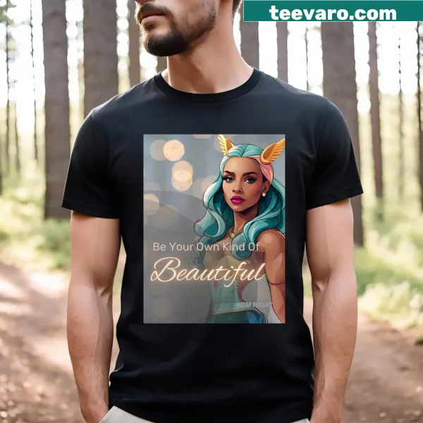 T-shirt with 'Champion Woman' quote inspired by Athena in elegant font