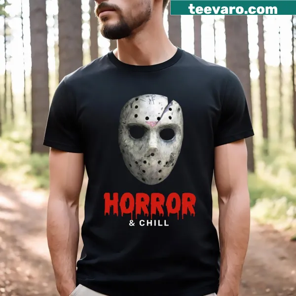 Chilling design on a Horror Chill T-shirt