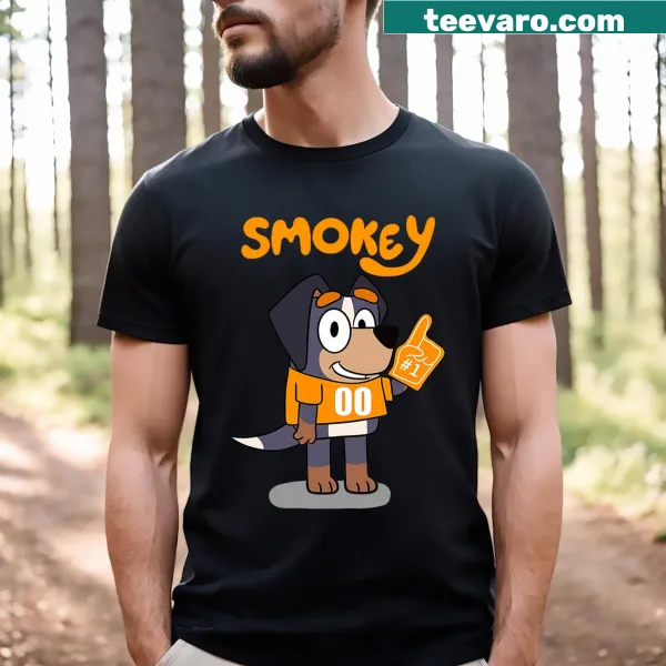 Cartoon hound design t-shirt for toddler kids