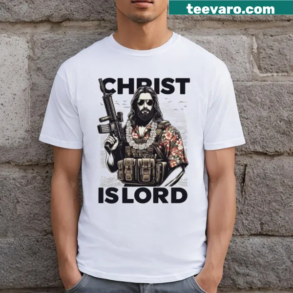 Stylish T-shirt with a spiritual Christ design