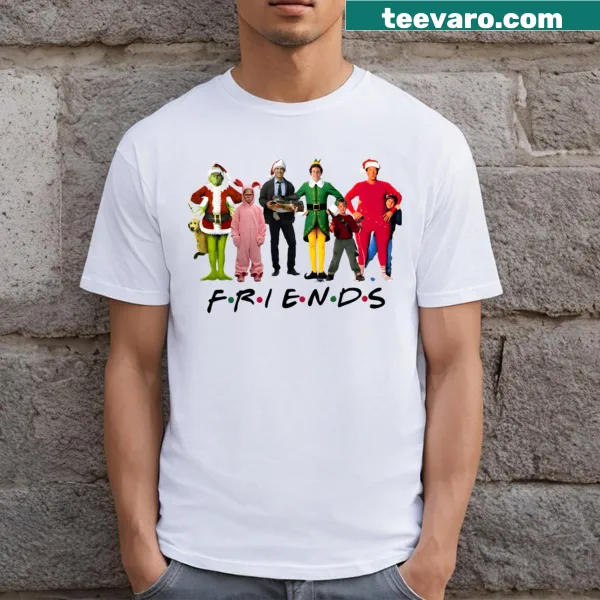 Christmas movie watching themed t-shirt with nostalgic design