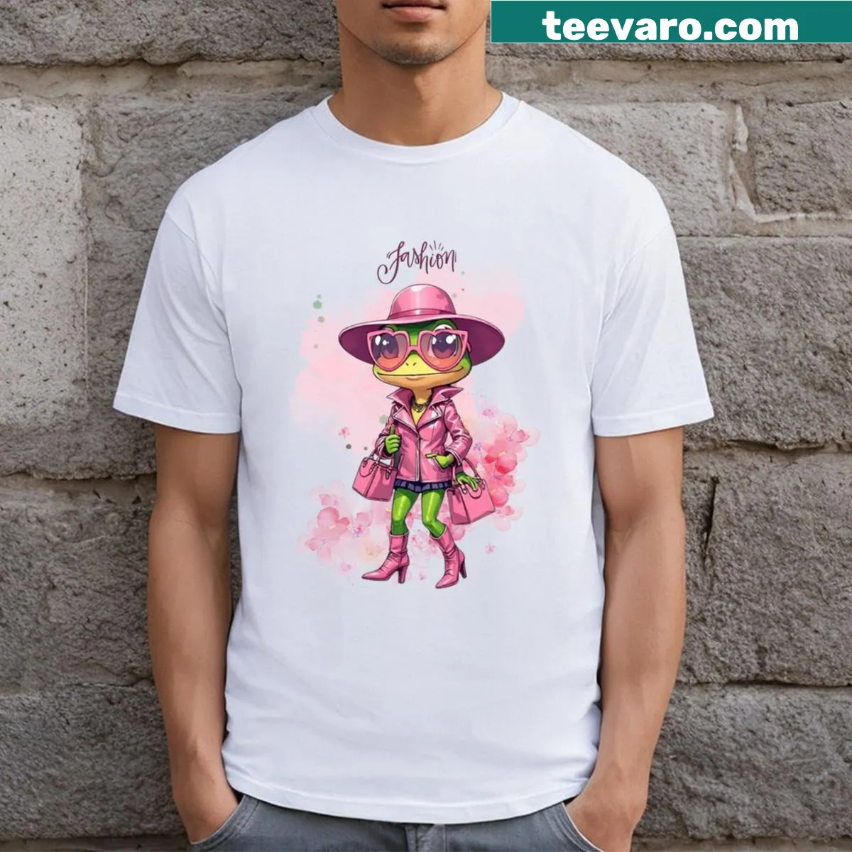 Simple and stylish Classic T-shirt — on a men's t-shirt