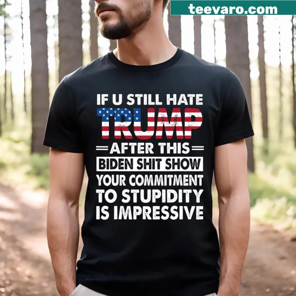 Politically humorous T-shirt with a playful message