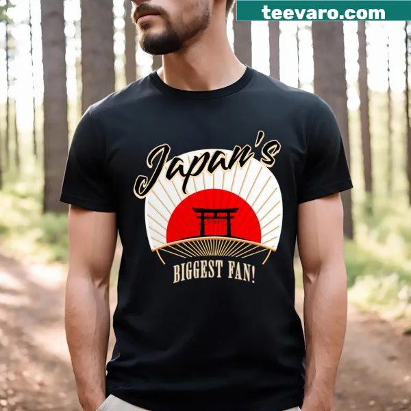 T-shirt featuring the text 'Biggest Fan! 20' in a playful style