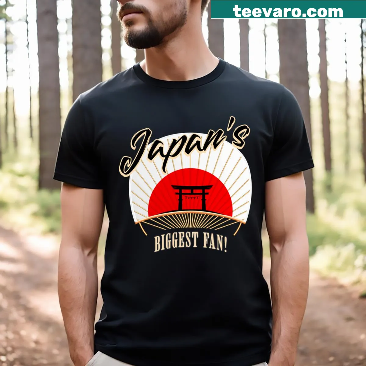 T-shirt featuring the text 'Biggest Fan! 20' in a playful style — on a men's t-shirt