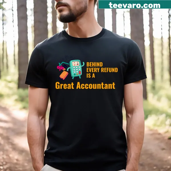 Funny tax accountant graphic T-shirt