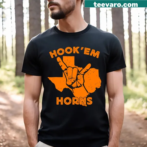 Texas Apparel T-shirt with bold text for men and kids