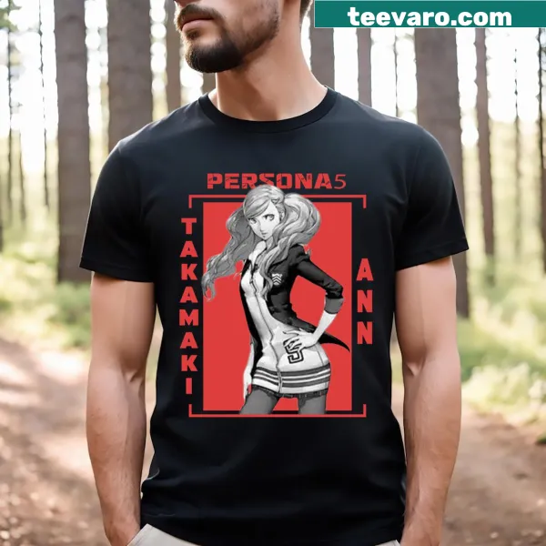 Persona 5 Ann Takamaki character T-shirt
