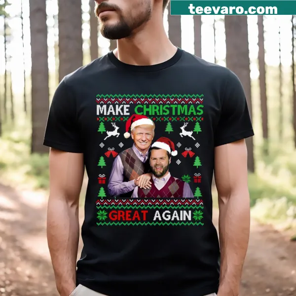 Funny T-shirt with Vance Brothers and Christmas theme