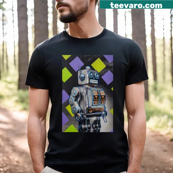 Catchy Domo Arigato phrase T-shirt with playful typography