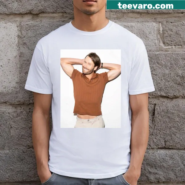 Stylish T-shirt featuring a design inspired by Glen Powell.