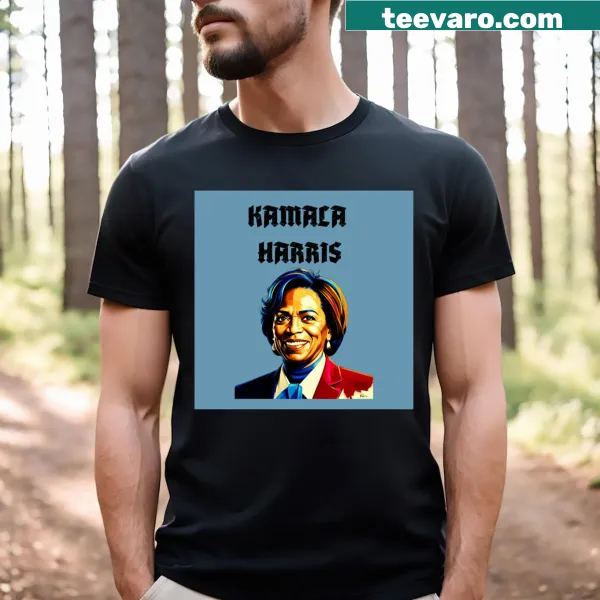 T-shirt featuring Kamala Harris inspired design