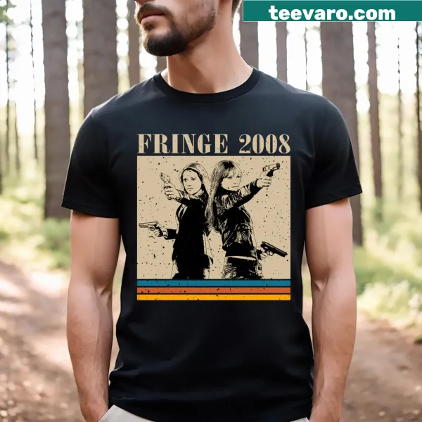 Vintage-inspired T-shirt celebrating the Fringe series