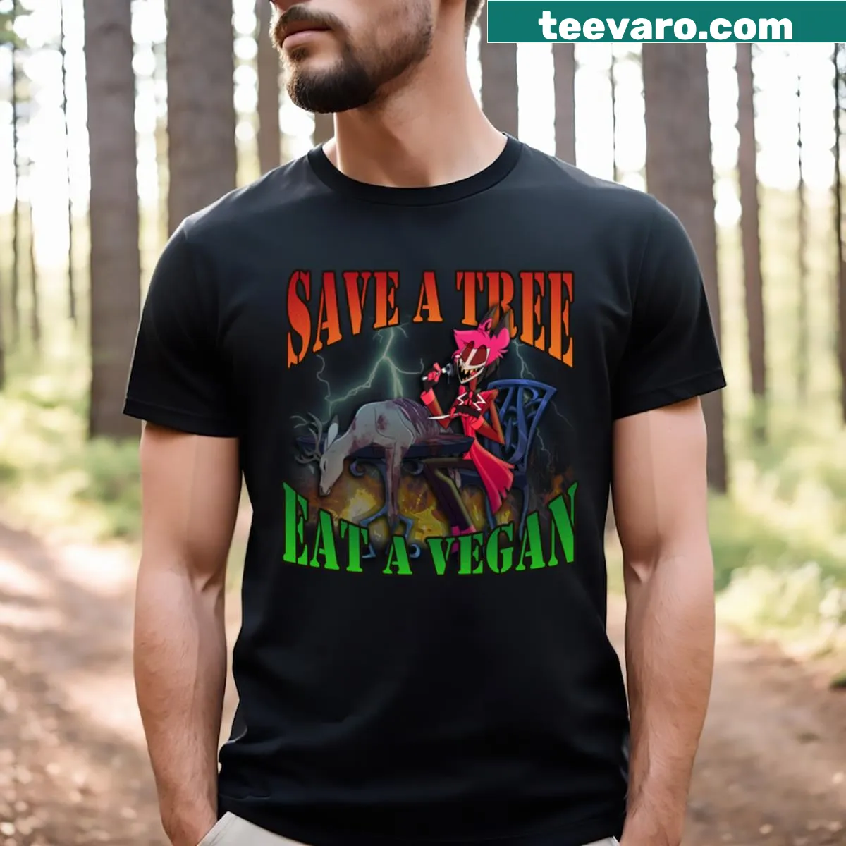 T-shirt featuring a vintage photo and nostalgic phrase — on a men's t-shirt