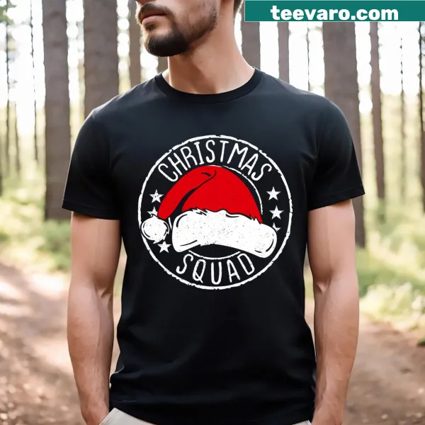 Matching Christmas family group T-shirt for festive gatherings