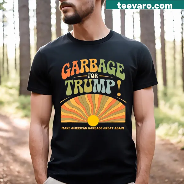 Satirical political slogan graphic on T-shirt