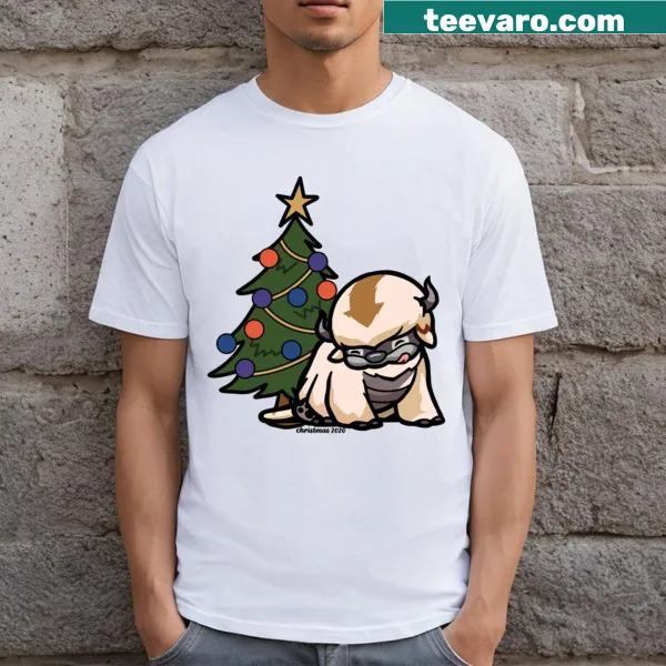 Playful t-shirt with 'Yip Yippy Chirstmas' text for festive fun