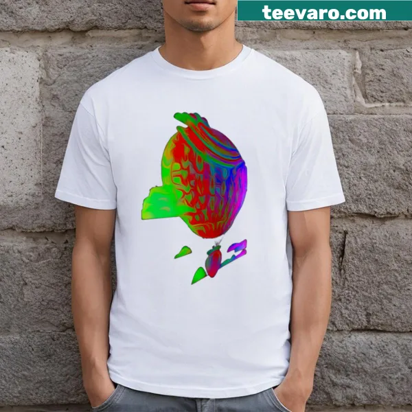 Whimsical balloon graphic t-shirt