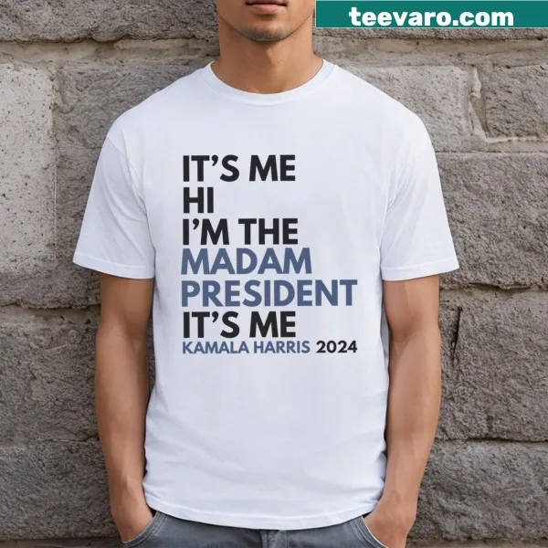 T-shirt with a playful political statement about Kamala Harris