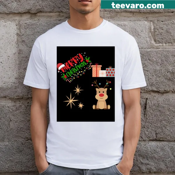 Playful 'Marry Christmas' graphic t-shirt for the holiday season