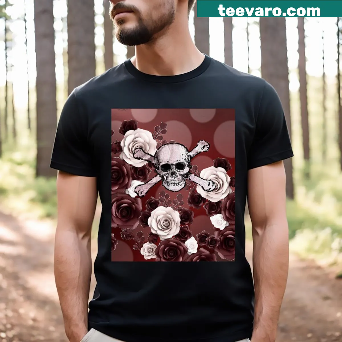Minimalist design with the text 'Sr 6' on a t-shirt. — on a men's t-shirt