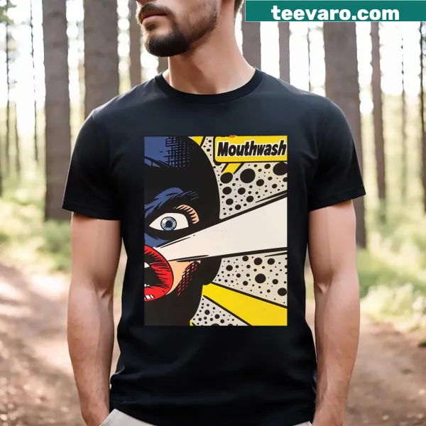 Whimsical Captain Curly graphic on a humorous T-shirt