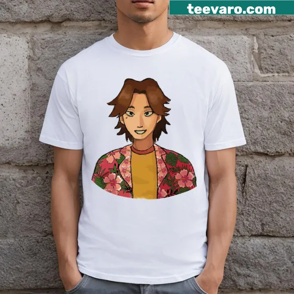 Stylish typography T-shirt featuring the name Daisuke