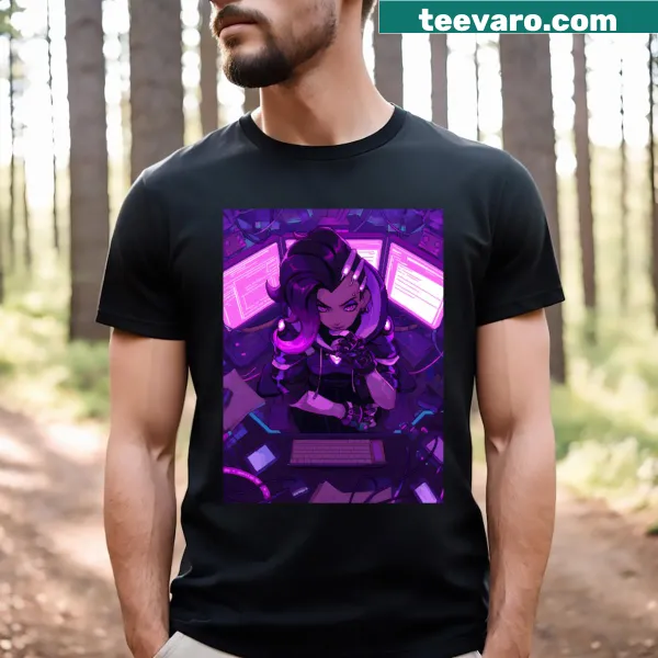 Pixel art t-shirt featuring classic video game graphics
