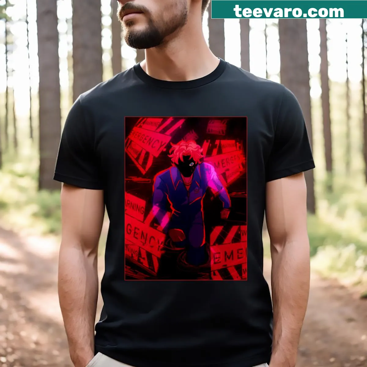 Funny gaming-themed t-shirt featuring a mouthwashing graphic — on a men's t-shirt