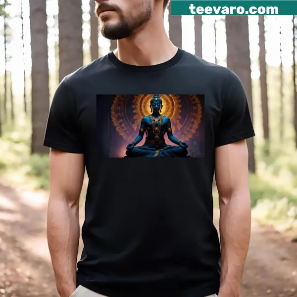 Inspirational typography shirt featuring an enlightened message