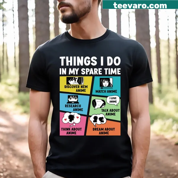 Anime-themed T-shirt for kids with fun design