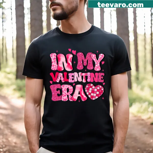 Cute Valentine's Day hearts and text design