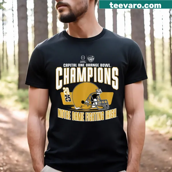 Notre Dame Fighting Irish Orange Bowl Champs 2025 t-shirt