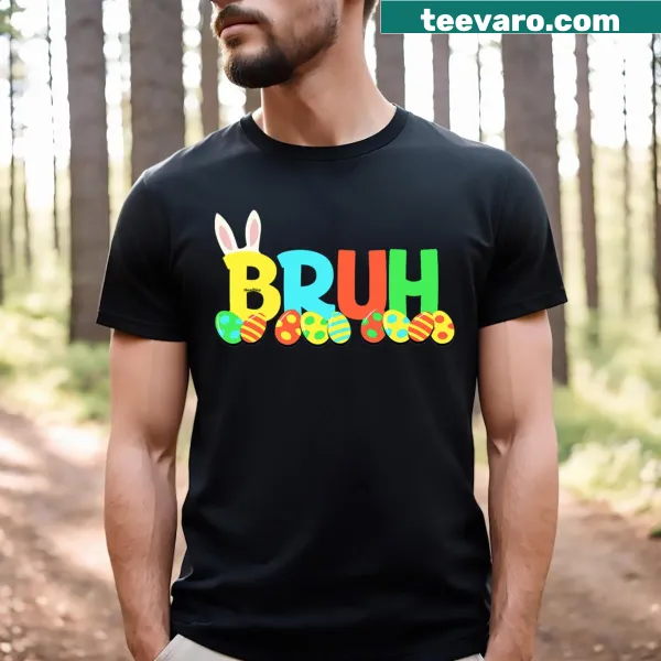 Humorous Easter t-shirt featuring funny graphics and text