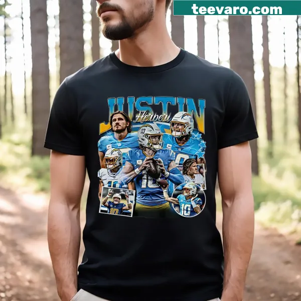 Vintage Justin graphic t-shirt showcasing Herbert design