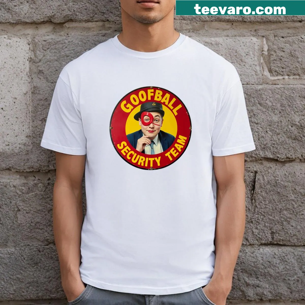Typography design with the phrase 'Big Brother Is Watching' — on a men's t-shirt