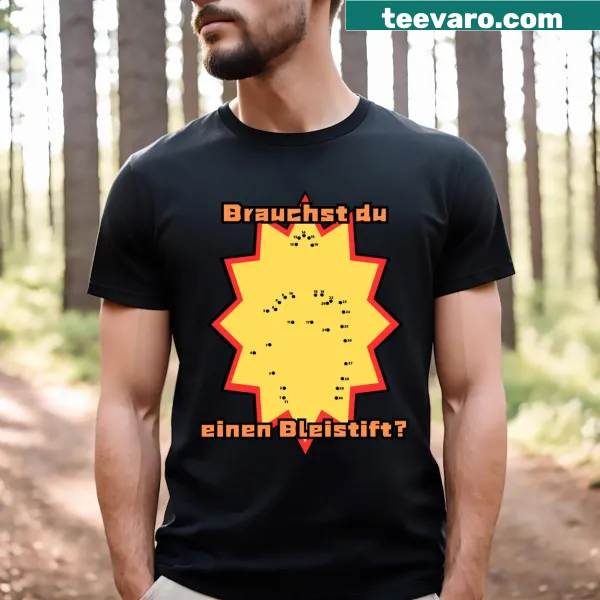 Creative humor text t-shirt with 'Connect The Dots' message