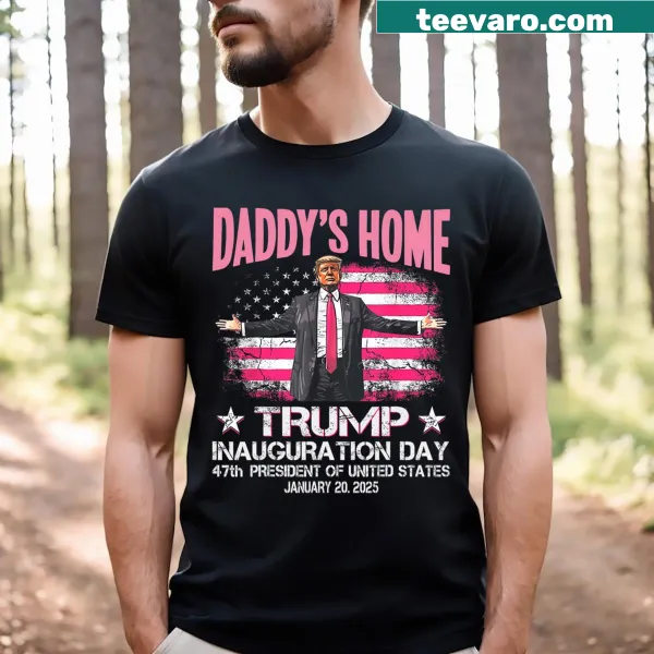 Memorabilia t-shirt for Trump Inauguration Day 2025
