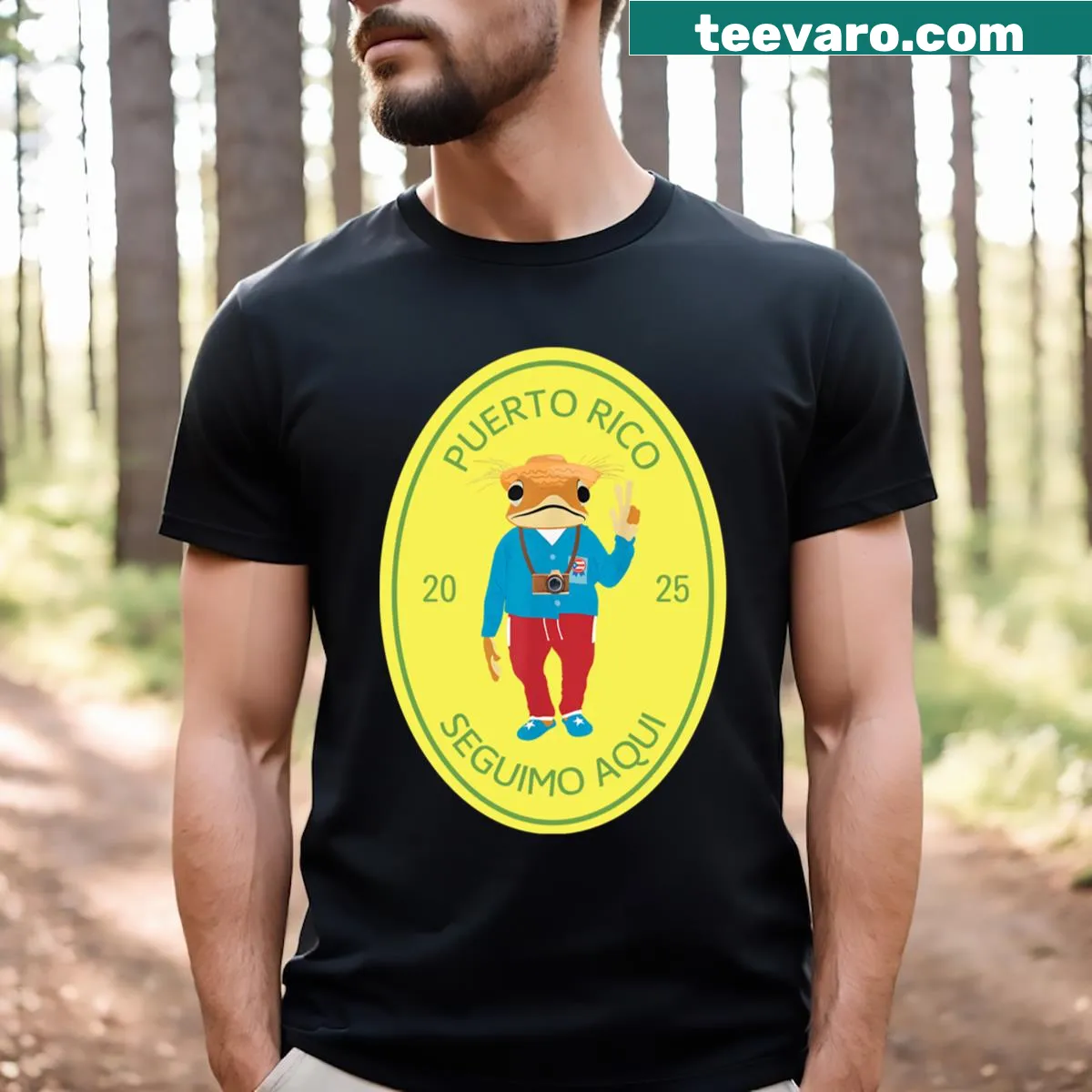 Vintage style tee featuring Debi Tirar album design for music lovers. — on a men's t-shirt