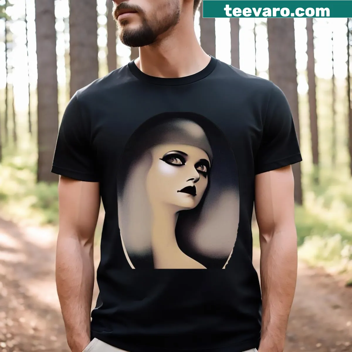 Sophisticated t-shirt with the phrase 'Iconic Elegance And Grace' in stylish typography — on a men's t-shirt