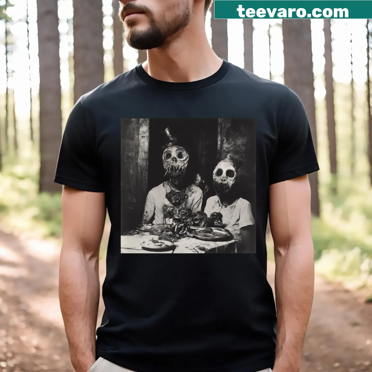 Funny T-shirt for moms with text about kids — on a men's t-shirt